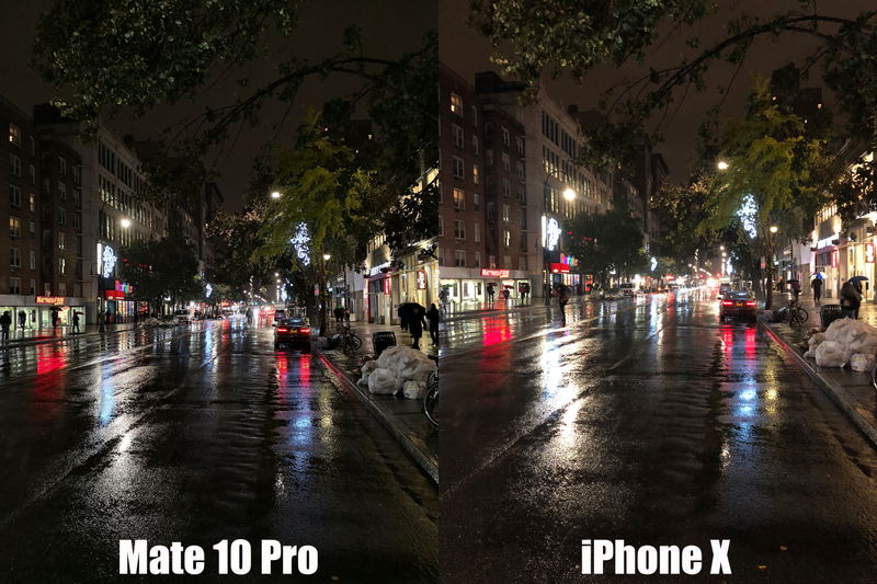 Look how much better the Mate 10 Pro’s picture looks compared to the iPhone X. The difference is Huawei’s AI-powered photo tuning. (Image: Sam Rutherford/Gizmodo)